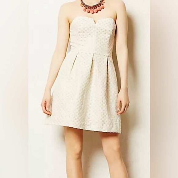 Moulinette Soeurs Anthropologie size 6 Jacquard Dress - Picture 1 of 11